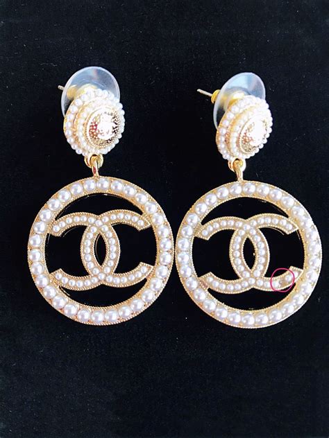 real chanel earrings cc|Chanel earrings official site.